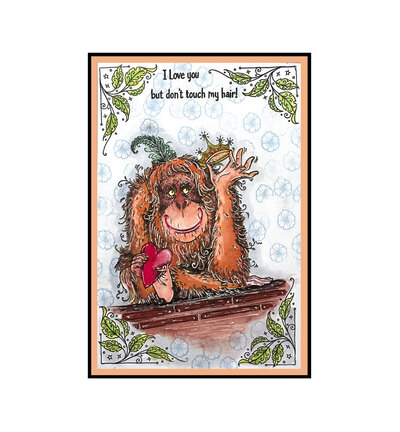 07-0017-PI - Pink Ink Designs - Orangutangle Orangutan - DL Stamp Sets - Detail 3