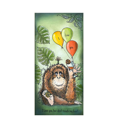 07-0017-PI - Pink Ink Designs - Orangutangle Orangutan - DL Stamp Sets - Detail 4