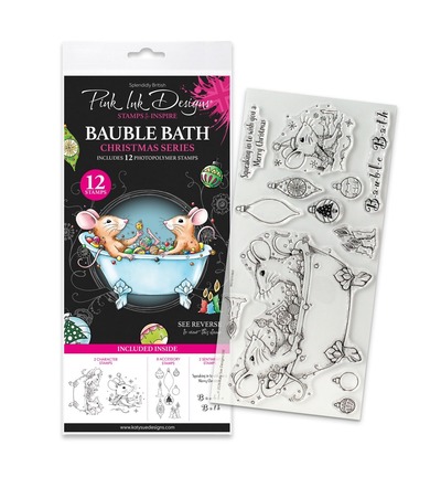 07-0022-PI - Pink Ink Designs - Bauble Bath - DL Stamp Sets - Detail 1 07-0022-PI - Pink Ink Designs - Bauble Bath - DL Stamp Sets - Detail 1