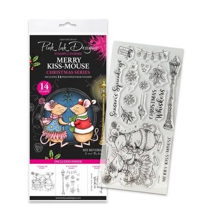 07-0027-PI - Pink Ink Designs - Merry Kiss-Mouse - DL Stamp Sets - Detail 1 07-0027-PI - Pink Ink Designs - Merry Kiss-Mouse - DL Stamp Sets - Detail 1