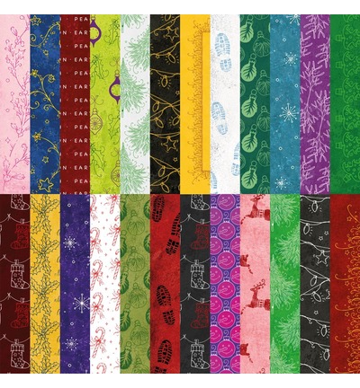 02-10001QCH-PI - Pink Ink Designs - Quirky Christmas Papers - Designer Papers - Detail 2