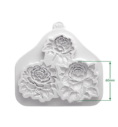 CE0172-CS - Cosmic Shimmer - Sculpted Peonies - Silicone Mould - Detail 3 CE0172-CS - Cosmic Shimmer - Sculpted Peonies - Silicone Mould - Detail 3