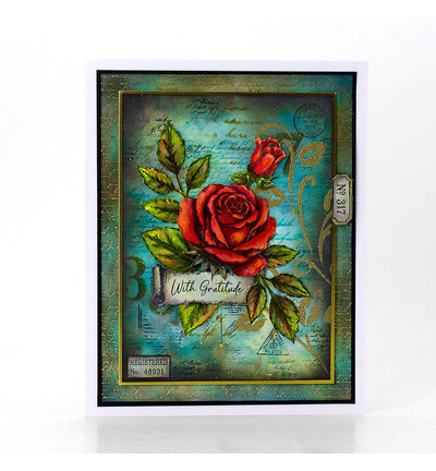 07-9001-CS - Cosmic Shimmer - Rambling Roses - Clear Stamps - Detail 5 07-9001-CS - Cosmic Shimmer - Rambling Roses - Clear Stamps - Detail 5