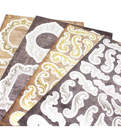 12-DCE026GFF - Cosmic Shimmer - Gilded to Grunge Frames & Flourishes - Frames & Flourishes - Detail 1 12-DCE026GFF - Cosmic Shimmer - Gilded to Grunge Frames & Flourishes - Frames & Flourishes - Detail 1