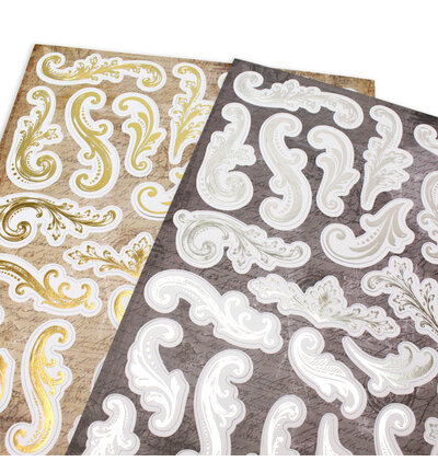 12-DCE026GFF - Cosmic Shimmer - Gilded to Grunge Frames & Flourishes - Frames & Flourishes - Detail 2 12-DCE026GFF - Cosmic Shimmer - Gilded to Grunge Frames & Flourishes - Frames & Flourishes - Detail 2