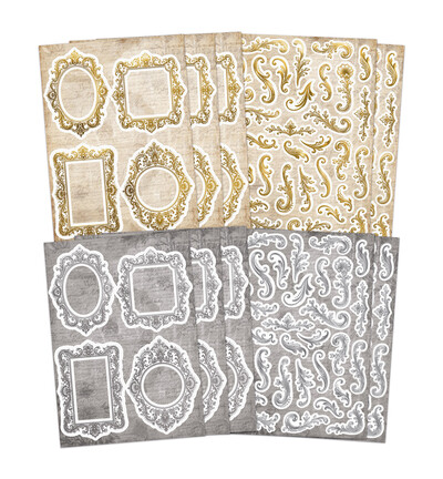 12-DCE026GFF - Cosmic Shimmer - Gilded to Grunge Frames & Flourishes - Frames & Flourishes - Detail 4 12-DCE026GFF - Cosmic Shimmer - Gilded to Grunge Frames & Flourishes - Frames & Flourishes - Detail 4