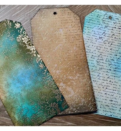 03-10080GGF - Cosmic Shimmer - Gilded to Grunge Damask & Script - Foiled Cardstock - Detail 5 03-10080GGF - Cosmic Shimmer - Gilded to Grunge Damask & Script - Foiled Cardstock - Detail 5