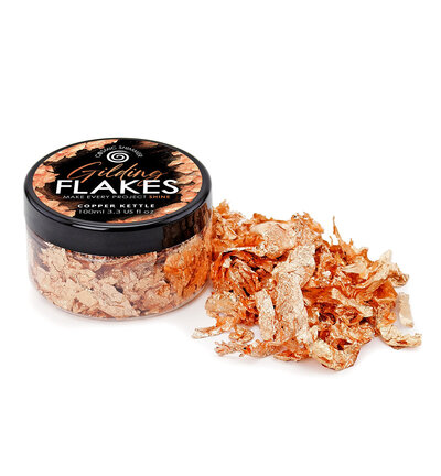 32-GF003-100 - Cosmic Shimmer - Gilding Flakes - Copper Kettle 100ml - Gilding Flakes - Detail 1 32-GF003-100 - Cosmic Shimmer - Gilding Flakes - Copper Kettle 100ml - Gilding Flakes - Detail 1