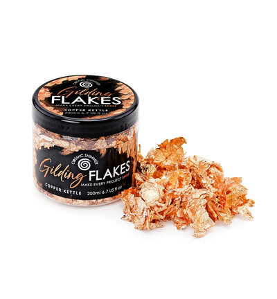 32-GF003-200 - Cosmic Shimmer - Gilding Flakes - Copper Kettle 200ml - Gilding Flakes - Detail 1 32-GF003-200 - Cosmic Shimmer - Gilding Flakes - Copper Kettle 200ml - Gilding Flakes - Detail 1