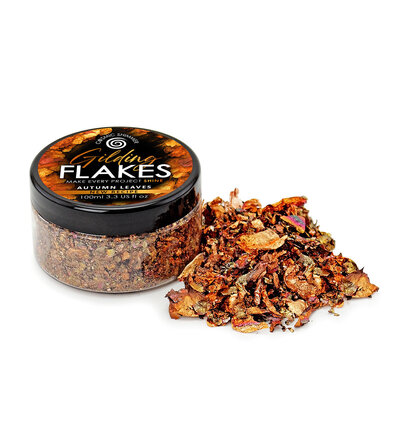 32-GF004-100 - Cosmic Shimmer - Gilding Flakes - Autumn Leaves 100ml - Gilding Flakes - Detail 1 32-GF004-100 - Cosmic Shimmer - Gilding Flakes - Autumn Leaves 100ml - Gilding Flakes - Detail 1
