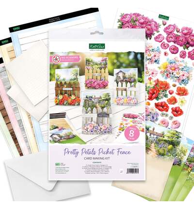17-10082PPF - Katy Sue Designs - Kit de cartes – Pretty Petals Picket Fence - Card Making Kits - Detail 4 17-10082PPF - Katy Sue Designs - Kit de cartes – Pretty Petals Picket Fence - Card Making Kits - Detail 4