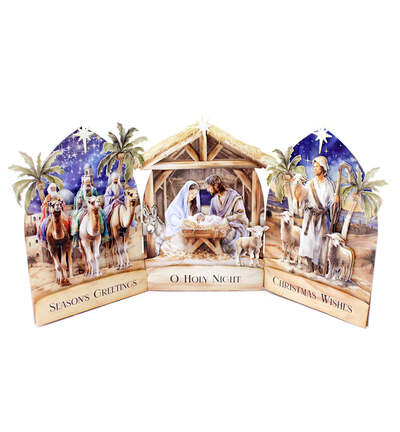 17-10091NAT - Katy Sue Designs - Kit de cartes pop-up – Nativity Scenes - Card Making Kits - Detail 5 17-10091NAT - Katy Sue Designs - Kit de cartes pop-up – Nativity Scenes - Card Making Kits - Detail 5