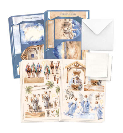 17-10091NAT - Katy Sue Designs - Kit de cartes pop-up – Nativity Scenes - Card Making Kits - Detail 7 17-10091NAT - Katy Sue Designs - Kit de cartes pop-up – Nativity Scenes - Card Making Kits - Detail 7