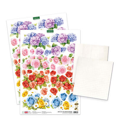 17-10101TEA - Katy Sue Designs - Kit de cartes – Teacup Bouquet - Card Making Kits - Detail 1 17-10101TEA - Katy Sue Designs - Kit de cartes – Teacup Bouquet - Card Making Kits - Detail 1