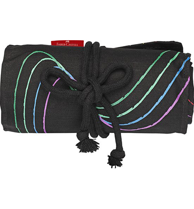 FC-116418 - Faber Castell - FC Black Edition in roletui zwart - FC-Black Edition - Detail 5