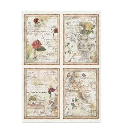 SBJK31 - Stamperia - Stamperia junk journal stickers et découpes – Flowers and Poems - - Detail 7 SBJK31 - Stamperia - Stamperia junk journal stickers et découpes – Flowers and Poems - - Detail 7