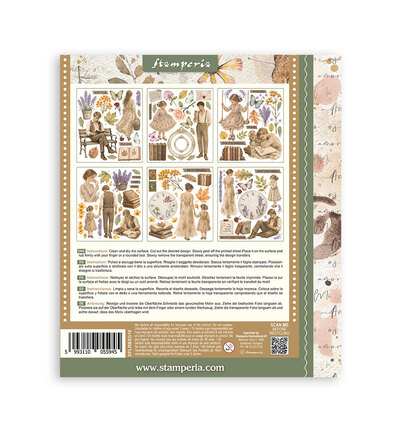 DFLRBXG16 - Stamperia - Stamperia sélection Rub-On 6 feuilles – Flowers and Poems - - Detail 7 DFLRBXG16 - Stamperia - Stamperia sélection Rub-On 6 feuilles – Flowers and Poems - - Detail 7