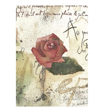 DFSA6X13 - Stamperia - Stamperia mini papier de riz A6 8 feuilles – Flowers and Poems - - Detail 3 DFSA6X13 - Stamperia - Stamperia mini papier de riz A6 8 feuilles – Flowers and Poems - - Detail 3