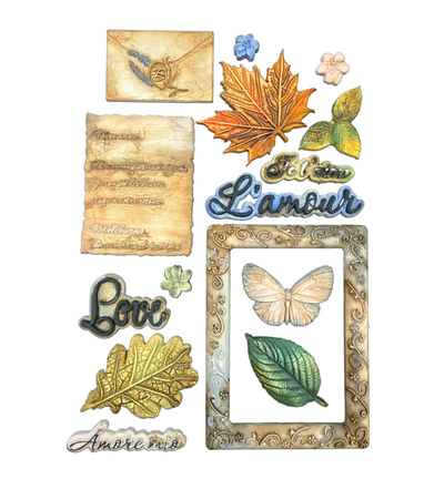 KACMA623 - Stamperia - Stamperia moule en silicone A5 – Flowers and Poems - - Detail 2 KACMA623 - Stamperia - Stamperia moule en silicone A5 – Flowers and Poems - - Detail 2