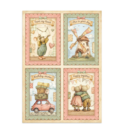 SBJK32 - Stamperia - Stamperia junk journal stickers et découpes – Cozy Family - - Detail 7 SBJK32 - Stamperia - Stamperia junk journal stickers et découpes – Cozy Family - - Detail 7