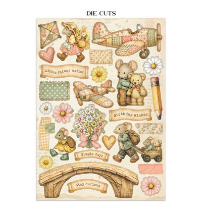 SBJK32 - Stamperia - Stamperia junk journal stickers et découpes – Cozy Family - - Detail 9 SBJK32 - Stamperia - Stamperia junk journal stickers et découpes – Cozy Family - - Detail 9