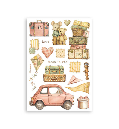 SBW38 - Stamperia - Stamperia bloc washi A5 8 feuilles – Cozy Family - - Detail 3 SBW38 - Stamperia - Stamperia bloc washi A5 8 feuilles – Cozy Family - - Detail 3