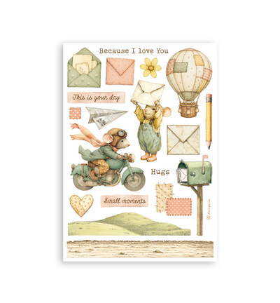 SBW38 - Stamperia - Stamperia bloc washi A5 8 feuilles – Cozy Family - - Detail 4 SBW38 - Stamperia - Stamperia bloc washi A5 8 feuilles – Cozy Family - - Detail 4