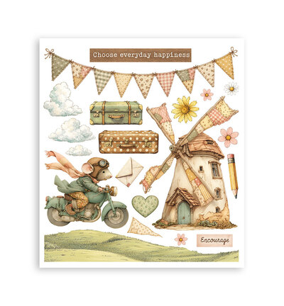 DFLRBXG17 - Stamperia - Stamperia sélection Rub-On 6 feuilles – Cozy Family - - Detail 1 DFLRBXG17 - Stamperia - Stamperia sélection Rub-On 6 feuilles – Cozy Family - - Detail 1