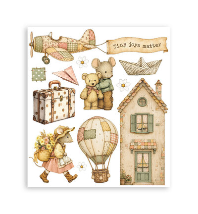 DFLRBXG17 - Stamperia - Stamperia sélection Rub-On 6 feuilles – Cozy Family - - Detail 2 DFLRBXG17 - Stamperia - Stamperia sélection Rub-On 6 feuilles – Cozy Family - - Detail 2