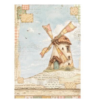 DFSA4XCF - Stamperia - Stamperia set papier de riz A4 6 feuilles – Cozy Family - - Detail 5 DFSA4XCF - Stamperia - Stamperia set papier de riz A4 6 feuilles – Cozy Family - - Detail 5