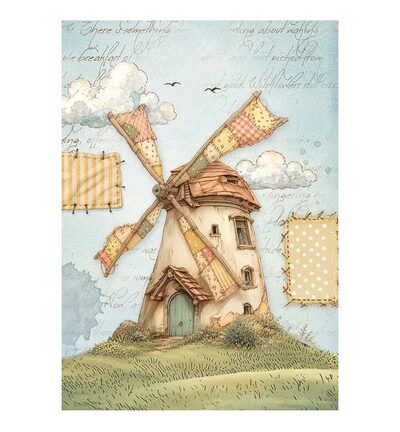 DFSA6X14 - Stamperia - Stamperia mini papier de riz A6 8 feuilles – Cozy Family - - Detail 2 DFSA6X14 - Stamperia - Stamperia mini papier de riz A6 8 feuilles – Cozy Family - - Detail 2