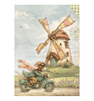 DFSA6X14 - Stamperia - Stamperia mini papier de riz A6 8 feuilles – Cozy Family - - Detail 6 DFSA6X14 - Stamperia - Stamperia mini papier de riz A6 8 feuilles – Cozy Family - - Detail 6