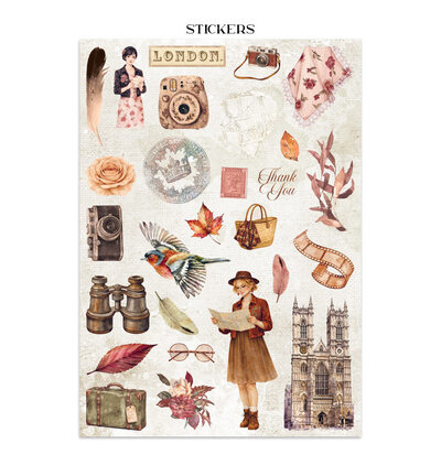 SBJK30 - Stamperia - Stamperia junk journal stickers et découpes – Our Way - - Detail 27 SBJK30 - Stamperia - Stamperia junk journal stickers et découpes – Our Way - - Detail 27