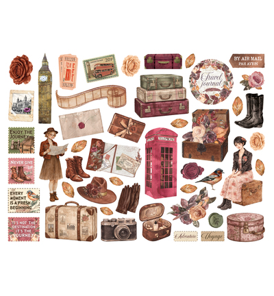 DFLDC143 - Stamperia - Stamperia Die-Cuts – Our Way - - Detail 1 DFLDC143 - Stamperia - Stamperia Die-Cuts – Our Way - - Detail 1