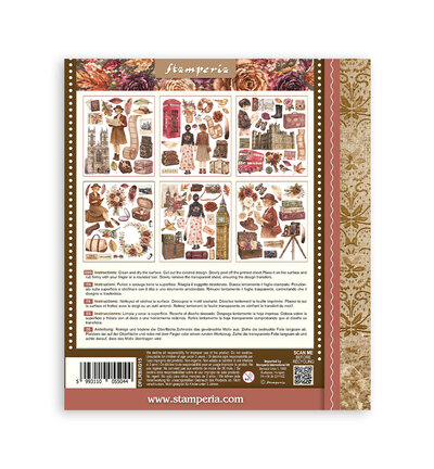 DFLRBXG15 - Stamperia - Stamperia sélection Rub-On 6 feuilles – Our Way - - Detail 7 DFLRBXG15 - Stamperia - Stamperia sélection Rub-On 6 feuilles – Our Way - - Detail 7