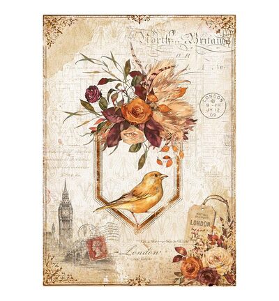 DFSA6X12 - Stamperia - Stamperia mini papier de riz A6 8 feuilles – Our Way - - Detail 7 DFSA6X12 - Stamperia - Stamperia mini papier de riz A6 8 feuilles – Our Way - - Detail 7