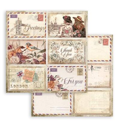 SBBL115 - Stamperia - Stamperia grand bloc scrapbooking 30,5x30,5 cm – Our Way - - Detail 4 SBBL115 - Stamperia - Stamperia grand bloc scrapbooking 30,5x30,5 cm – Our Way - - Detail 4