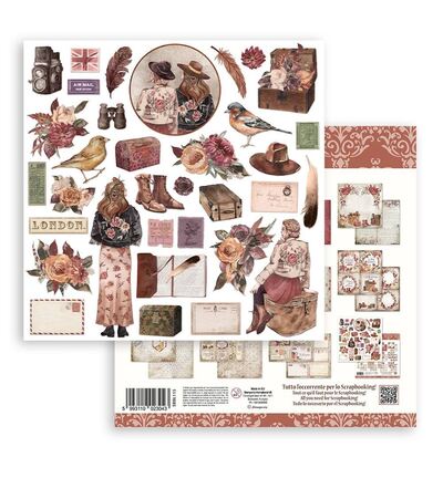 SBBL115 - Stamperia - Stamperia grand bloc scrapbooking 30,5x30,5 cm – Our Way - - Detail 8 SBBL115 - Stamperia - Stamperia grand bloc scrapbooking 30,5x30,5 cm – Our Way - - Detail 8