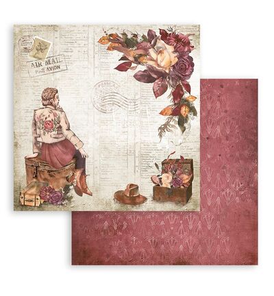 SBBL115 - Stamperia - Stamperia grand bloc scrapbooking 30,5x30,5 cm – Our Way - - Detail 14 SBBL115 - Stamperia - Stamperia grand bloc scrapbooking 30,5x30,5 cm – Our Way - - Detail 14