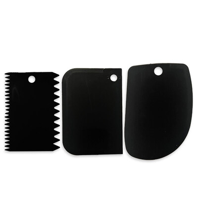 ASTL001 - Stamperia - 3 spatules à main - Pâtes - Detail 1 ASTL001 - Stamperia - 3 spatules à main - Pâtes - Detail 1