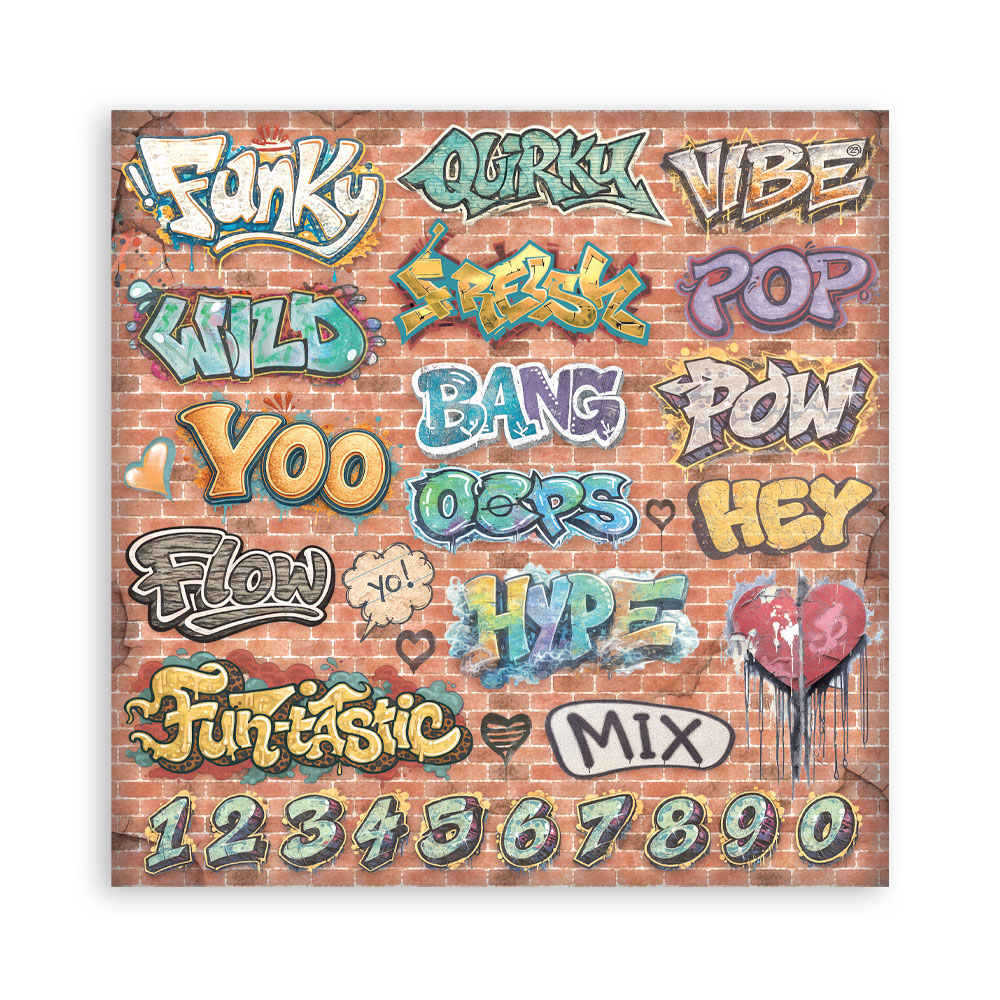 SBBL194 - Stamperia - Stamperia Large Scrapbooking Pad 30,5x30,5 cm – Furry Friends 2 - Blocs scrapbooking - Detail 10