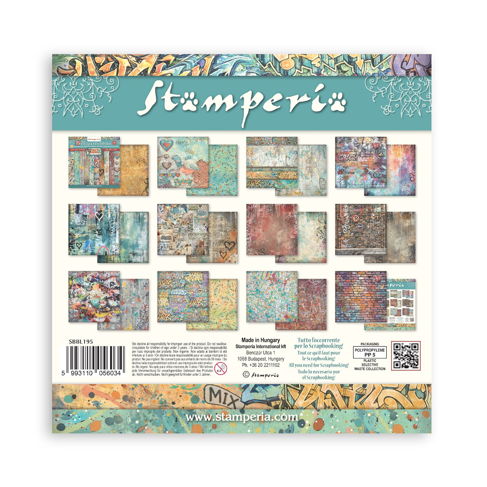 SBBL195 - Stamperia - Stamperia Large Scrapbooking Pad 30,5x30,5 cm Backgrounds – Furry Friends 2 - Blocs scrapbooking - Detail 9 SBBL195 - Stamperia - Stamperia Large Scrapbooking Pad 30,5x30,5 cm Backgrounds – Furry Friends 2 - Blocs scrapbooking - Detail 9