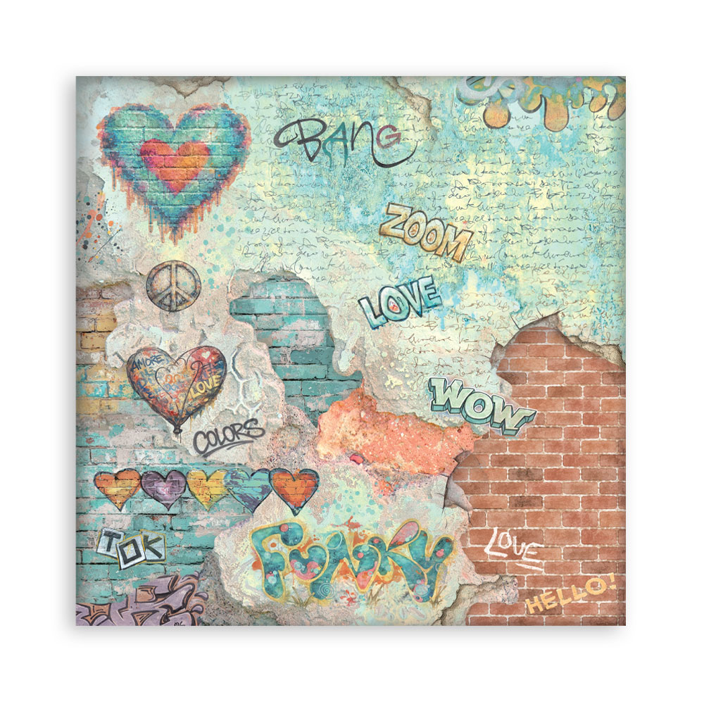 SBBL195 - Stamperia - Stamperia Large Scrapbooking Pad 30,5x30,5 cm Backgrounds – Furry Friends 2 - Blocs scrapbooking - Detail 13 SBBL195 - Stamperia - Stamperia Large Scrapbooking Pad 30,5x30,5 cm Backgrounds – Furry Friends 2 - Blocs scrapbooking - Detail 13