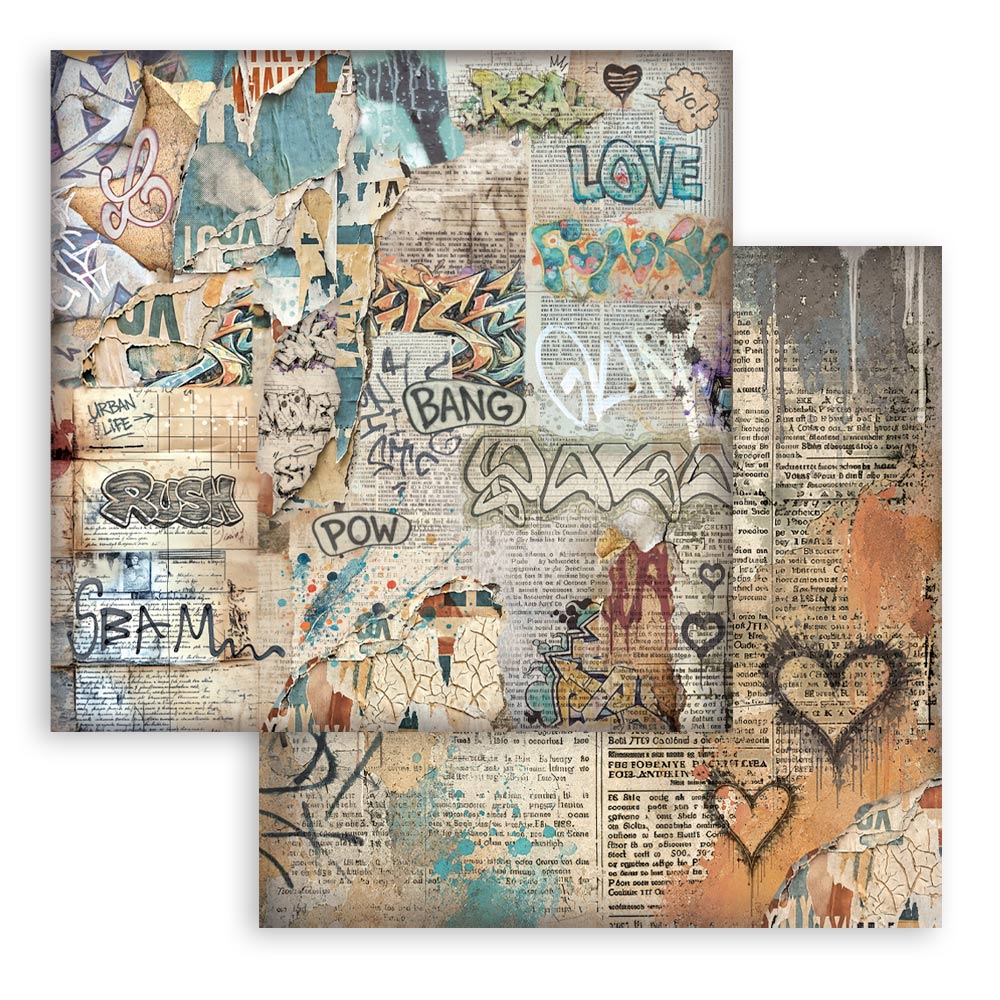 SBBL195 - Stamperia - Stamperia Large Scrapbooking Pad 30,5x30,5 cm Backgrounds – Furry Friends 2 - Blocs scrapbooking - Detail 24 SBBL195 - Stamperia - Stamperia Large Scrapbooking Pad 30,5x30,5 cm Backgrounds – Furry Friends 2 - Blocs scrapbooking - Detail 24
