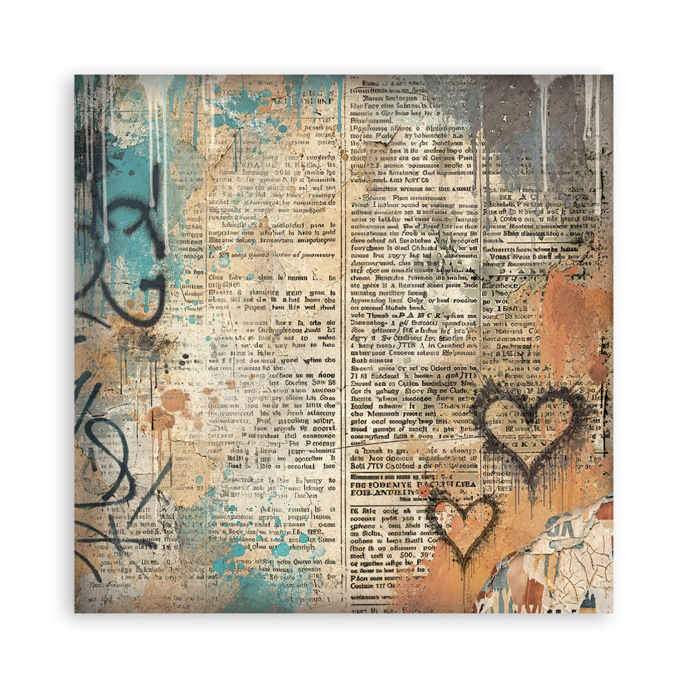 SBBS151 - Stamperia - Stamperia Small Scrapbooking Pad 20,3x20,3 cm Backgrounds – Furry Friends 2 - Blocs scrapbooking - Detail 26 SBBS151 - Stamperia - Stamperia Small Scrapbooking Pad 20,3x20,3 cm Backgrounds – Furry Friends 2 - Blocs scrapbooking - Detail 26