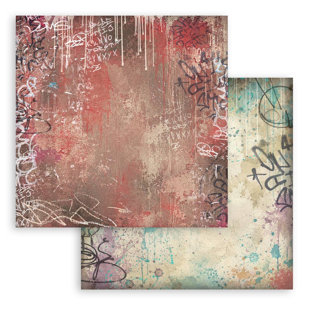 SBBS151 - Stamperia - Stamperia Small Scrapbooking Pad 20,3x20,3 cm Backgrounds – Furry Friends 2 - Blocs scrapbooking - Detail 27 SBBS151 - Stamperia - Stamperia Small Scrapbooking Pad 20,3x20,3 cm Backgrounds – Furry Friends 2 - Blocs scrapbooking - Detail 27
