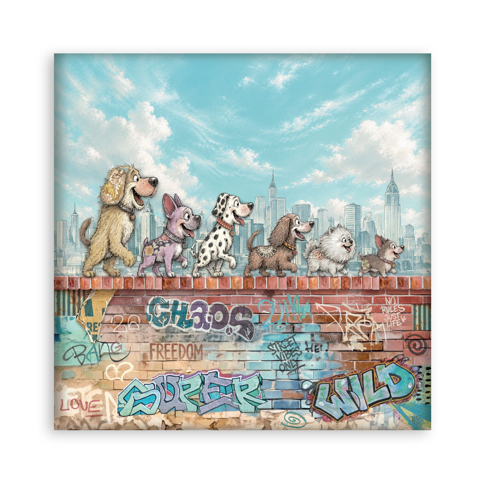 SBBXLB41 - Stamperia - Stamperia Maxi Scrapbooking Pad 22 feuilles 30,5x30,5 cm – Furry Friends 2 - Blocs scrapbooking - Detail 20 SBBXLB41 - Stamperia - Stamperia Maxi Scrapbooking Pad 22 feuilles 30,5x30,5 cm – Furry Friends 2 - Blocs scrapbooking - Detail 20