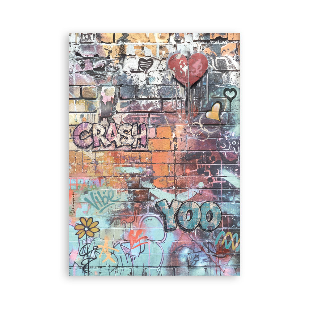 SBW39 - Stamperia - Stamperia bloc washi A5 8 feuilles – Furry Friends 2 - Bloc washi - Detail 9