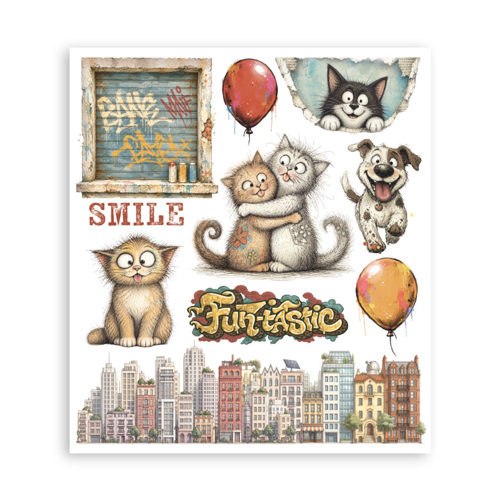 DFLRBXG18 - Stamperia - Stamperia sélection Rub-On 6 feuilles – Furry Friends 2 - Transferts Rub-On - Detail 5 DFLRBXG18 - Stamperia - Stamperia sélection Rub-On 6 feuilles – Furry Friends 2 - Transferts Rub-On - Detail 5