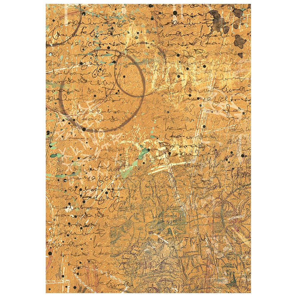 DFSAK6064 - Stamperia - Stamperia papier de riz A6 Backgrounds 8 feuilles – Furry Friends 2 - Papier de riz - Detail 2